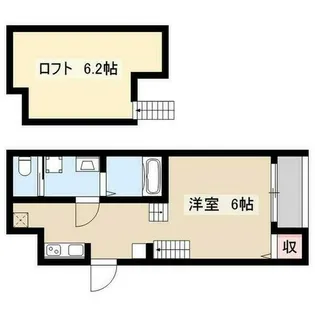 1Kの間取り画像