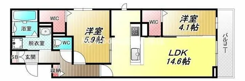 kaketto Brickowski【2階】の間取り