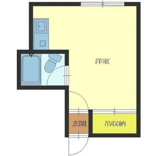 ハイツサンドリーム【308号室】の間取り