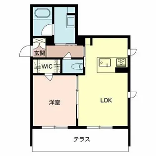 BEREO Rian【0103号室】の間取り