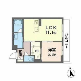 グランカルム 足立【3階】の間取り