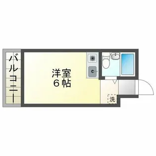 CAVE PANBROSⅡ【3階】の間取り