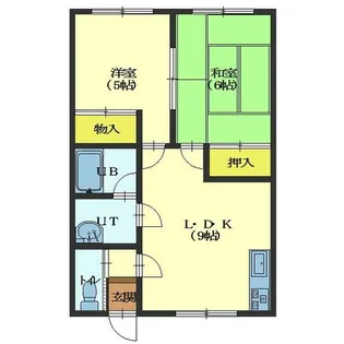 バウスプリットⅢ【201号室】の間取り