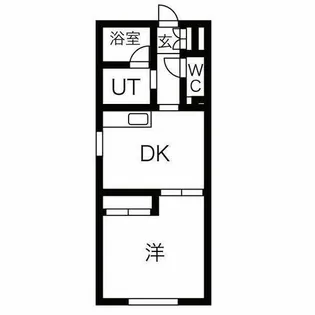 OROMONTE【101号室】の間取り