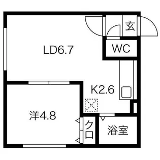 マスターズ18【202号室】の間取り