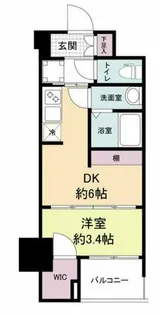 WORVE大阪本町【13階】の間取り