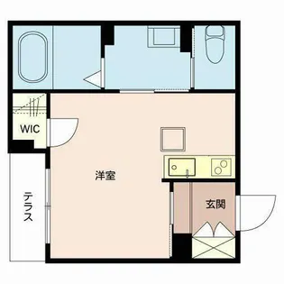 東中島シャーメゾン【0101号室】の間取り