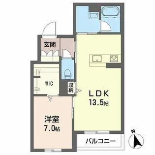 カーサ・ヴェルドール 子育てグリーン【0302号室】の間取り