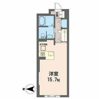 シャーメゾン サワ・ヴィラージュ【0102号室】の間取り
