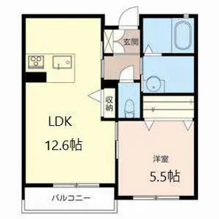 アヴニール(Avenir)【0213号室】の間取り