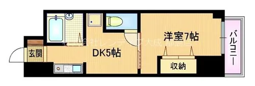 大阪府大阪市城東区中央2丁目【マンション】の間取り