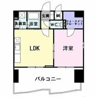 アゲート 白壁【10階】の間取り