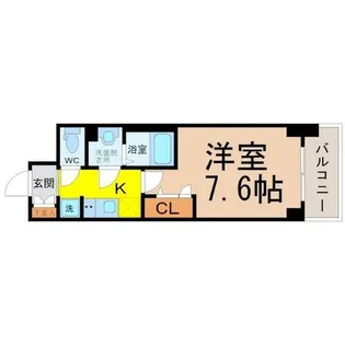 プレサンスTHE久屋大通レジェンド【12階】の間取り