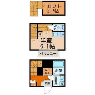 GiftI(ギフトワン)【1階】の間取り