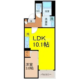 Jack nagaraⅡ【2階】の間取り