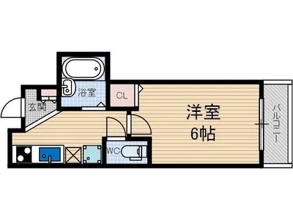 メゾンドバランシヤⅡ【306号室】の間取り