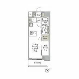 LiveFlat千種WEST【4階】の間取り