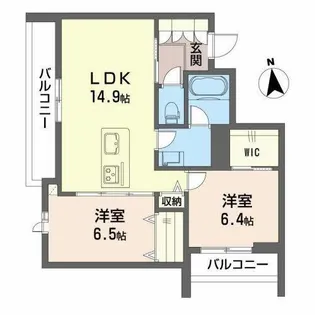 ShaMaison ForestaIII【0301号室】の間取り