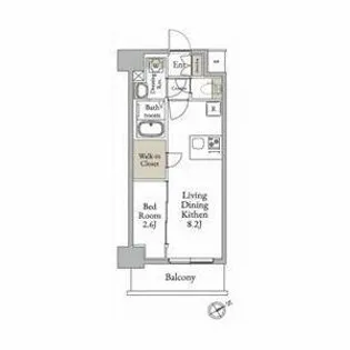 LiveFlat千種WEST【0502号室】の間取り