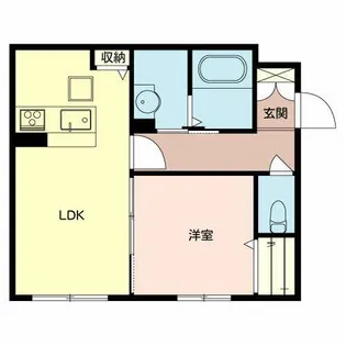 シャーメゾン・ラヴィベール【0103号室】の間取り