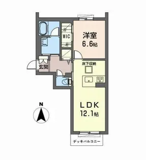 サンライズヒル【0101号室】の間取り