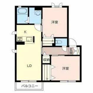 アトレッテ ジーロ【0220号室】の間取り