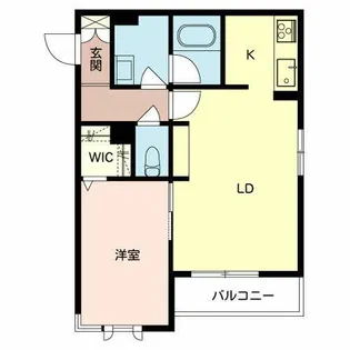 フォレナ 東雲【0203号室】の間取り