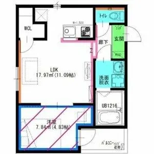 RadIAnce名城公園 N棟【303号室】の間取り