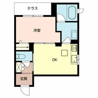 シャーメゾン アリエッタ【0103号室】の間取り