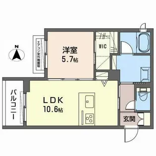 ShaMaisonSUZAKU【2階】の間取り