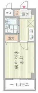 北梅田サニーアパートメント【6階】の間取り