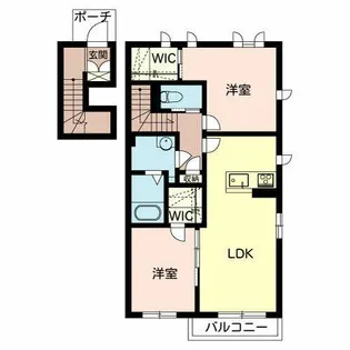 マヒナ【0205号室】の間取り