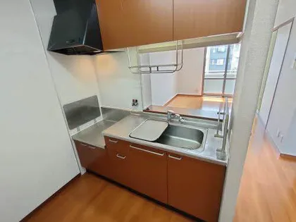 リバーサイドスクエア【0201号室】のキッチン