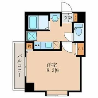 ドリーム川端壱番館【4階】の間取り