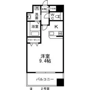 アンナマリー大喜【5階】の間取り
