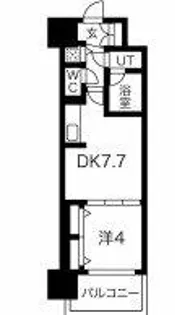 グランカーサ難波元町【2階】の間取り