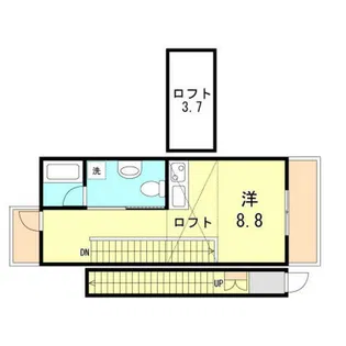 ヴィアノ芦屋親王塚【2階】の間取り