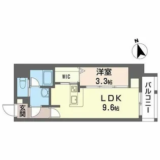 シュガーヒルズ大曽根テラス【0503号室】の間取り