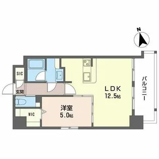 シュガーヒルズ大曽根テラス【0201号室】の間取り