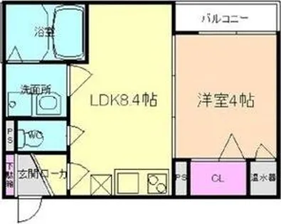 Park MIRAIE 北巽【3階】の間取り