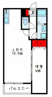 メゾンアオクロ【1階】の間取り