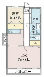 名栄ビル【1階】の間取り