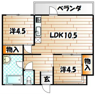 e-lux1【805号室】の間取り