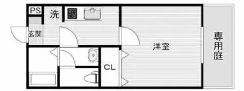 アカイユ【2階】の間取り