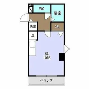 プロクシースクエア上野【403号室】の間取り