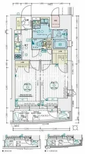 エステムコート神戸元町Ⅱリザーヴ【5階】の間取り