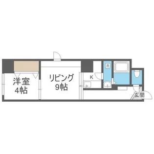 パークヒルズ中央12【8階】の間取り