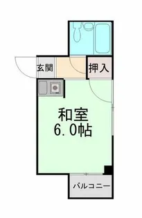 春日野道ロイヤルハイツ【403号室】の間取り