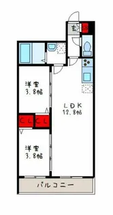 Tio Grace【2階】の間取り