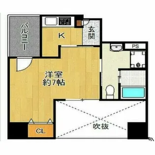 兵庫県西宮市戸田町【マンション】の間取り